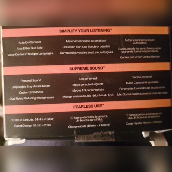 Skullcandy Push Active True Wireless Earbuds LIKE NEW - Picture 13 of 16